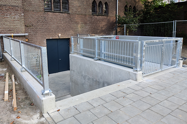Heftafel gegalvaniseerde hekwerken